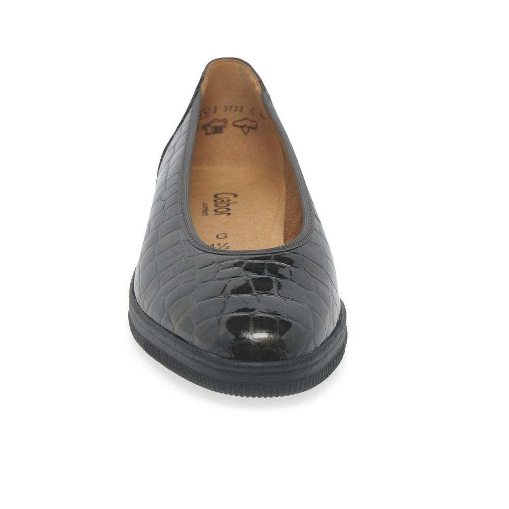 Ballet Pumps Gabor Croc Gabor Rosta Hovercraft Lime Green Womens Pumps