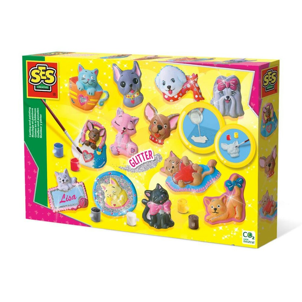 SES Creative Casting And Painting- Cats And Dogs