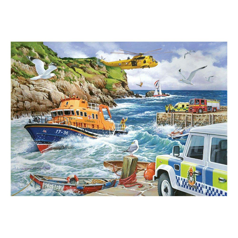 The House of Puzzles Rescue - 1000 Piece Jigsaw Puzzle