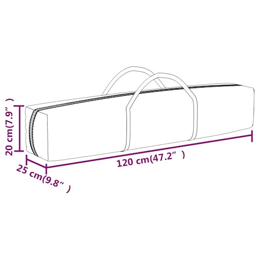 vidaXL Folding Party Tent with Sidewalls Cream 2x2 m vidaXL Folding Party Tent with Sidewalls Cream 2x2 m