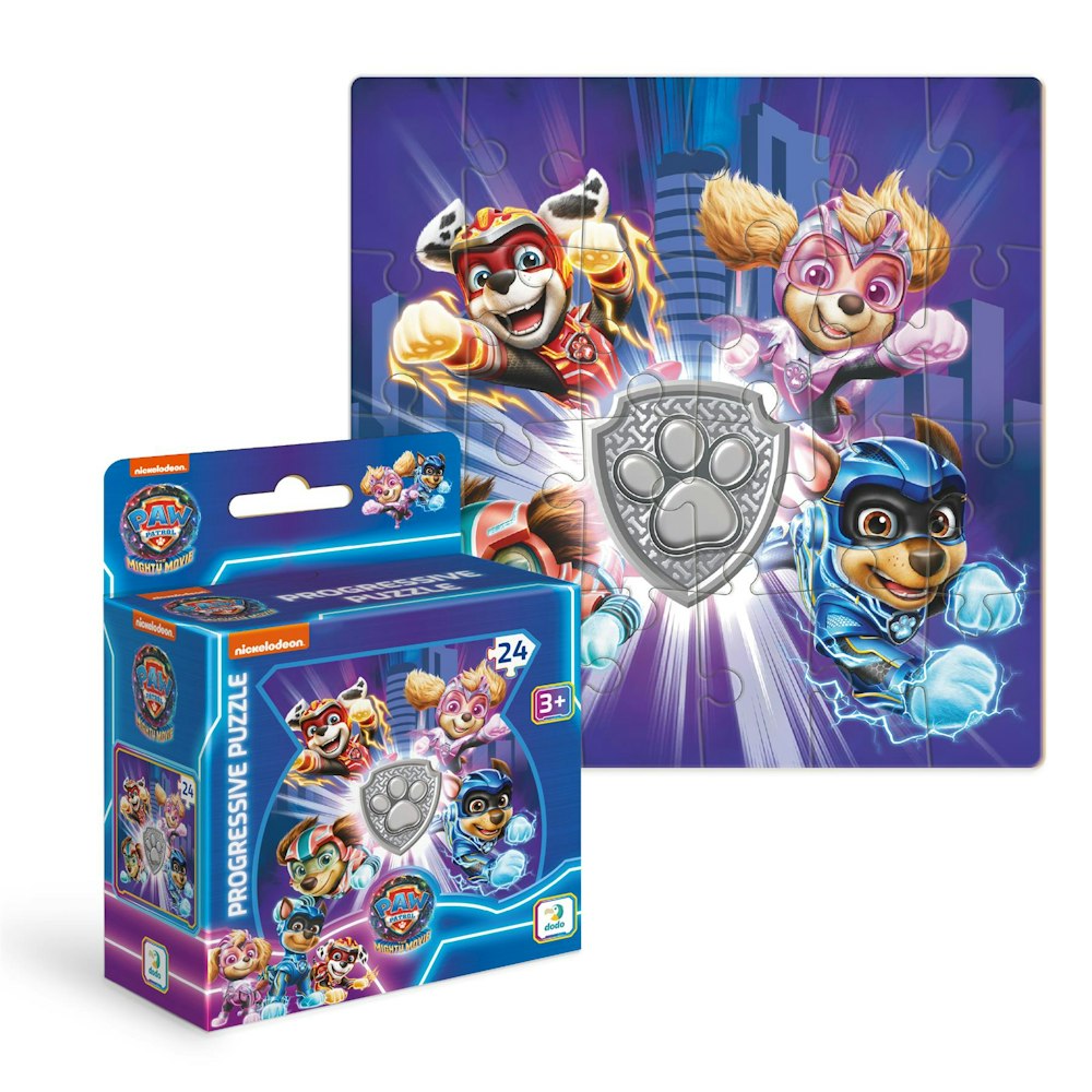 Dodo Dodo Paw Patrol Mighty Heroes Progressive Puzzle Set