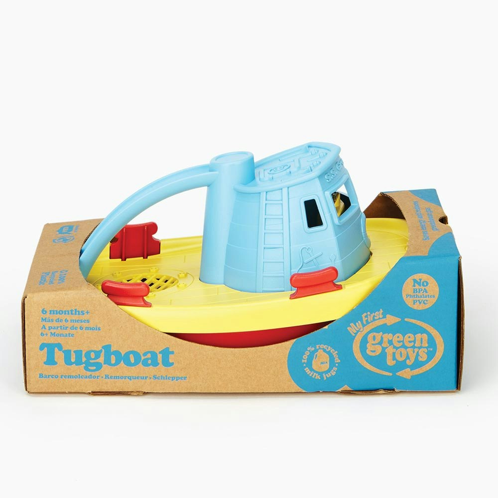 Green Toys Tugboat (blue)