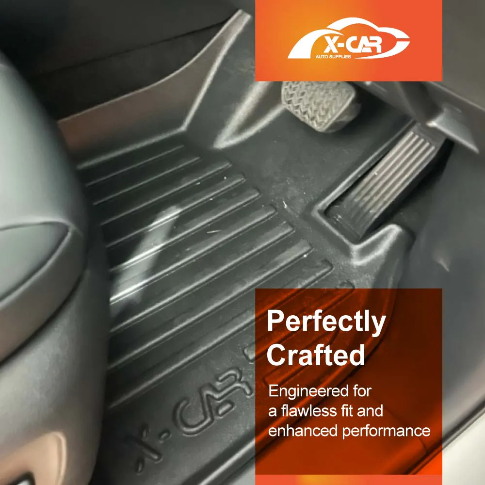 3D Floor Mats Boot Liner for Toyota Kluger 2021-Onwards All Weather Heavy Duty Cargo Car Trunk Luggage Tray