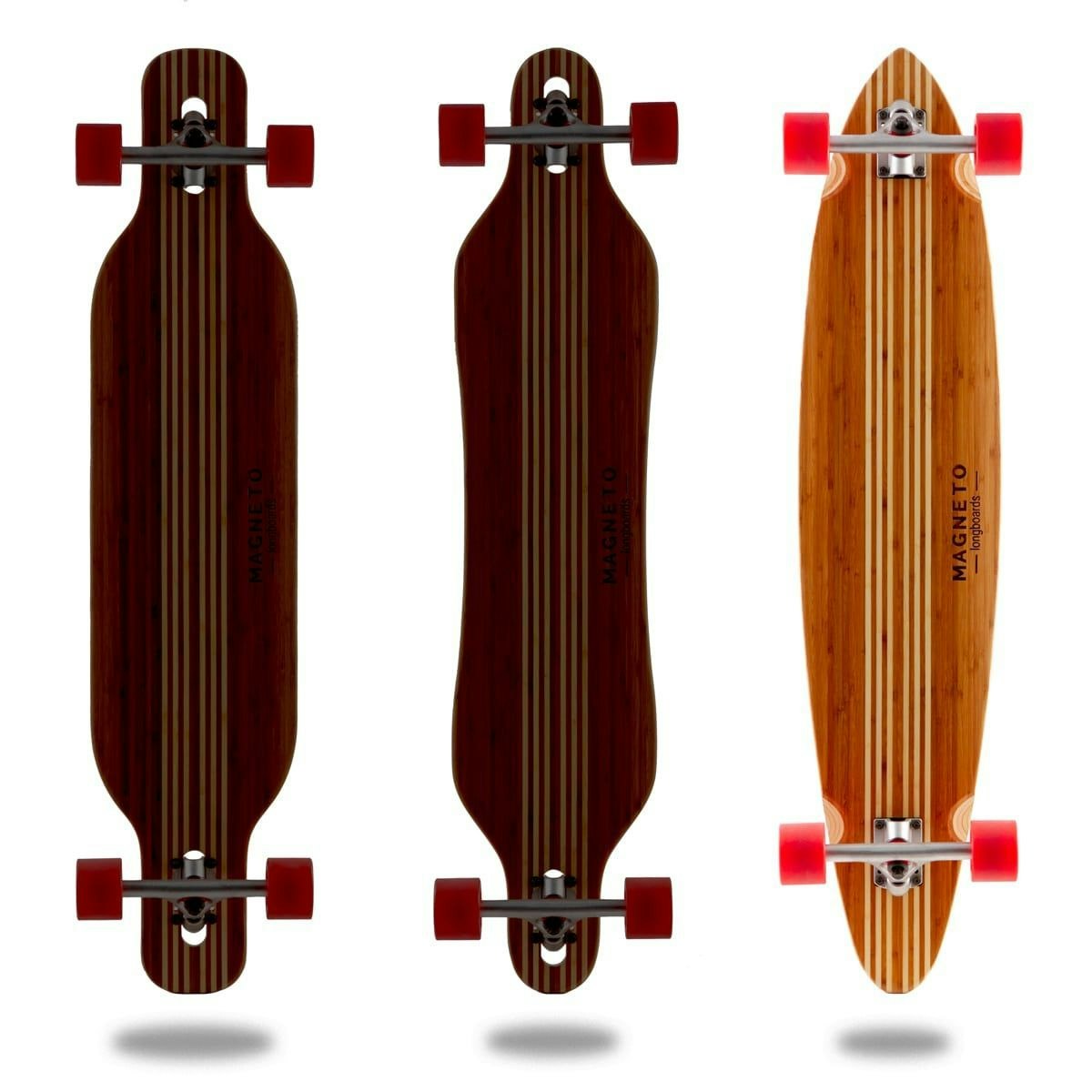 Magneto 42" Hana Pintail Longboard Skateboard