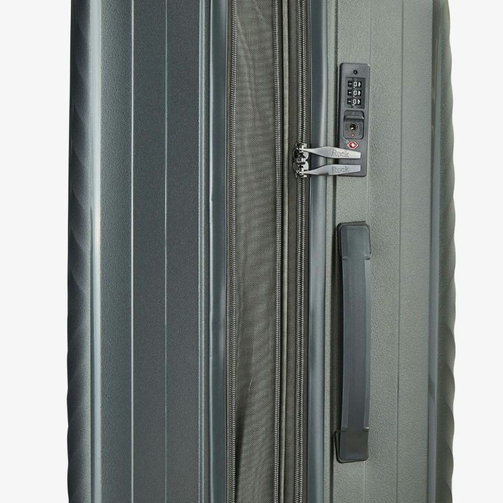 Rock Infinity 73cm Large Expander Hardsided Suitcase - Charcoal