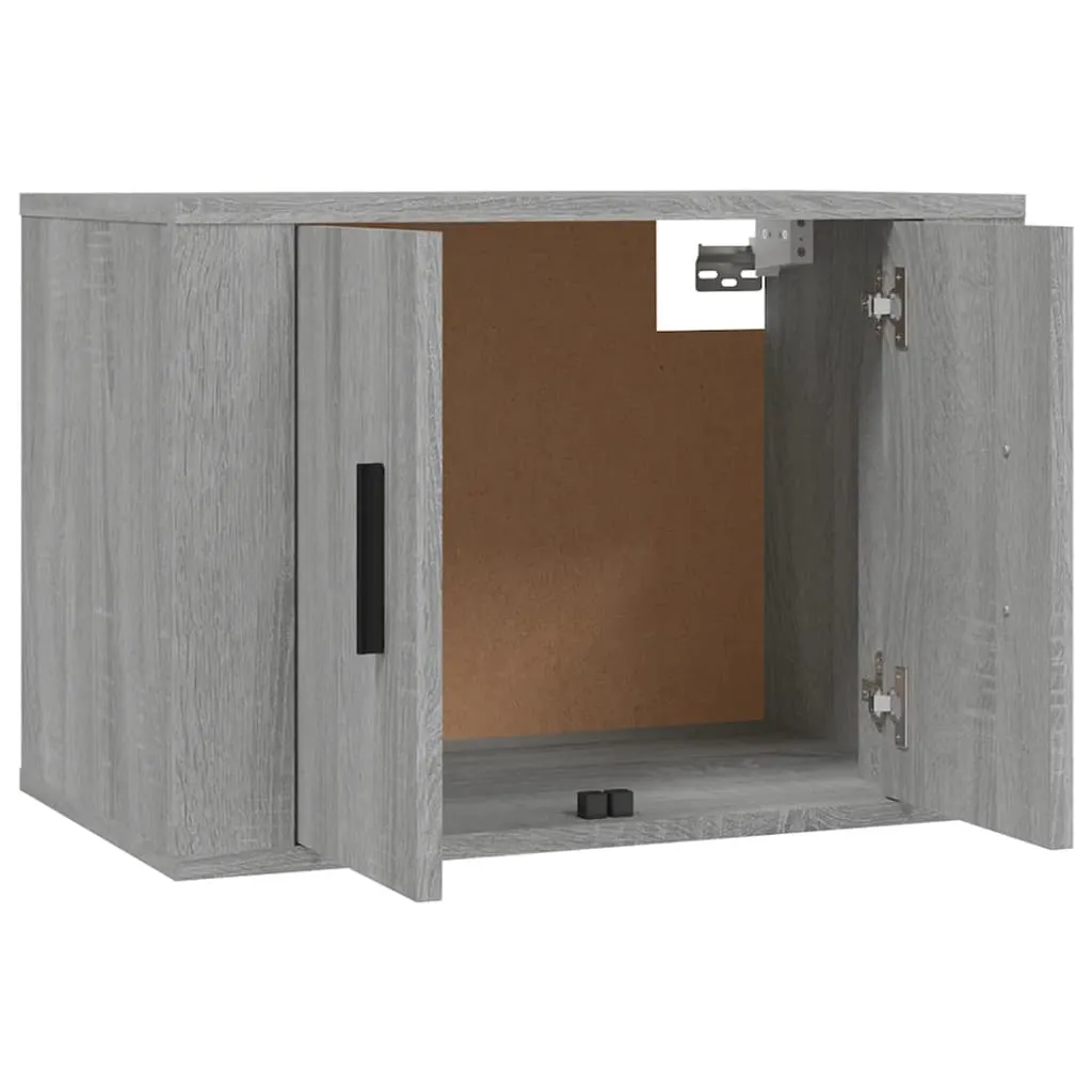 Wall Mounted TV Cabinet Grey Sonoma 57x34.5x40 cm 816622