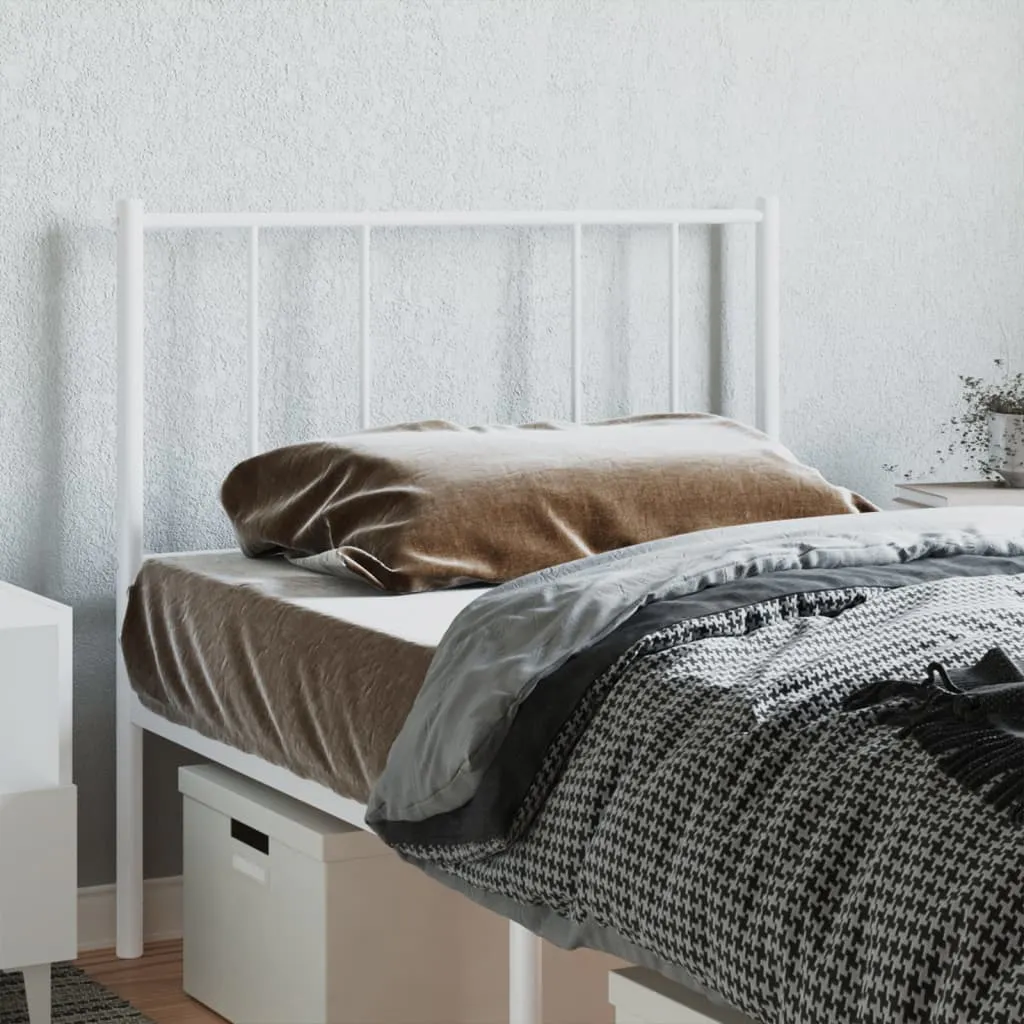Metal Replace Headboard White 107 cm 352559