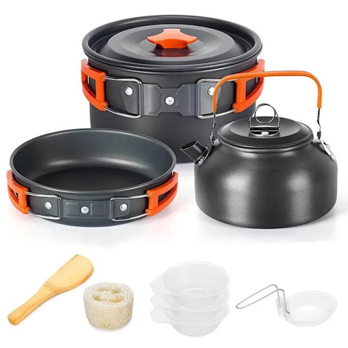 NNEOBA Outdoor Camping Cooking Set NNEOBA Outdoor Camping Cooking Set