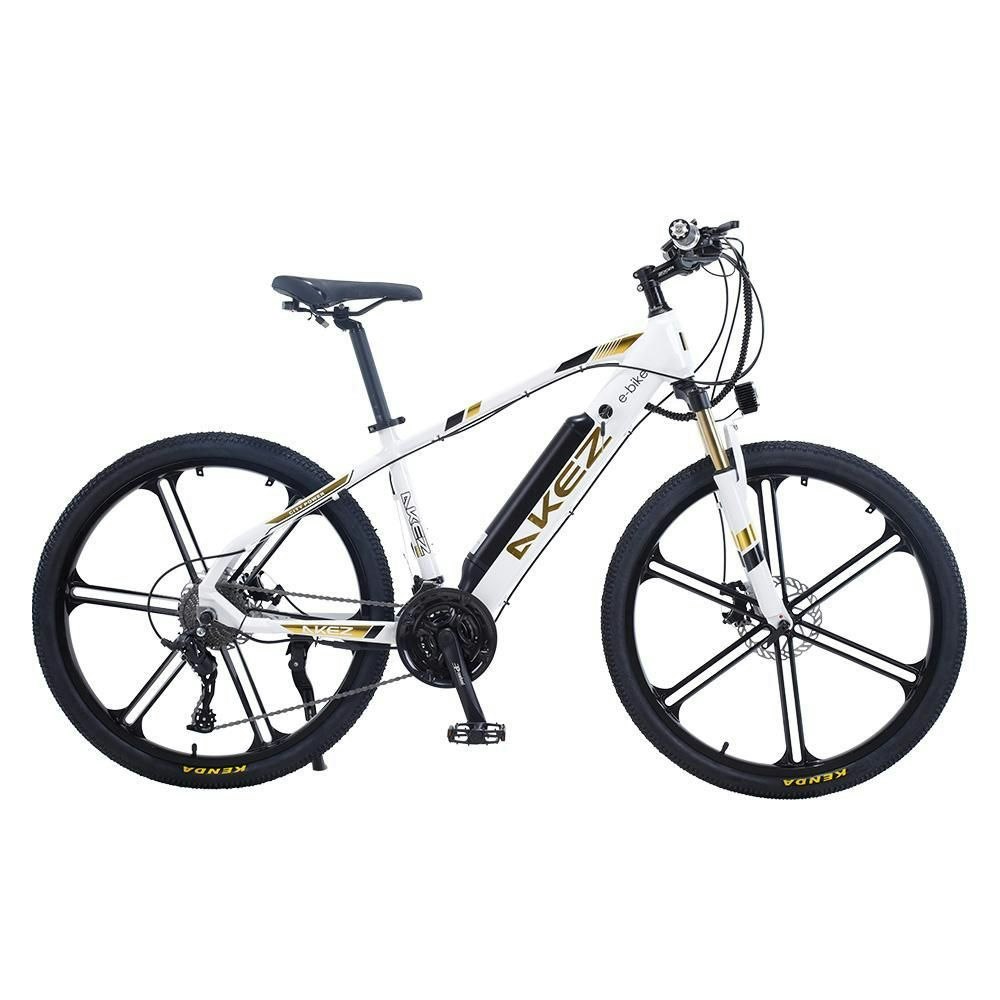 AKEZ 001 350W Mortor 36V 10Ah 26 Inches Electric Bike Mountain Bicycle