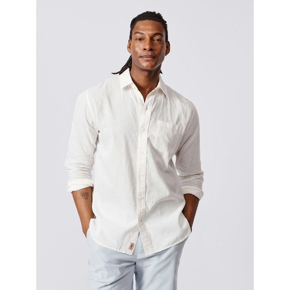 Aubin Grainsby Linen Cotton Shirt