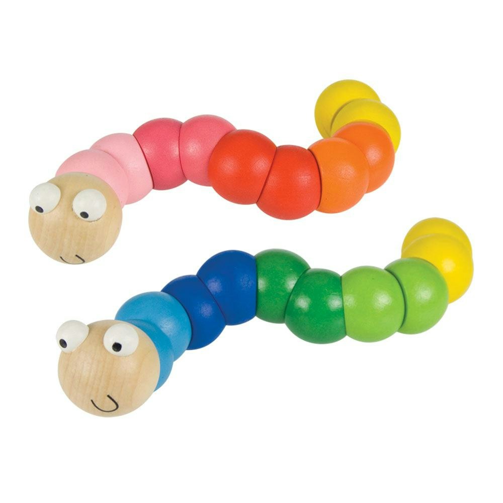 Bigjigs Toys Wiggly Worm (pack Of 2)
