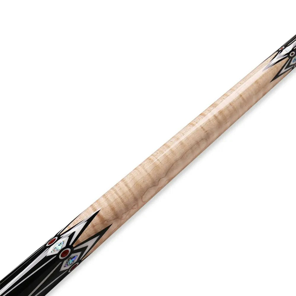 SHENGLI Two-piece Luxury Inlay Billiard Cue Stick 19oz Maple Shaft Dynamic Tip 12.5mm
