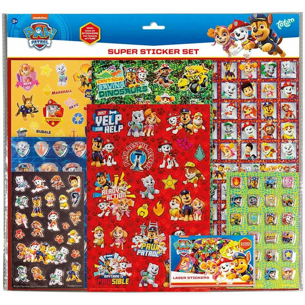 Totum Paw Patrol Super Sticker Set