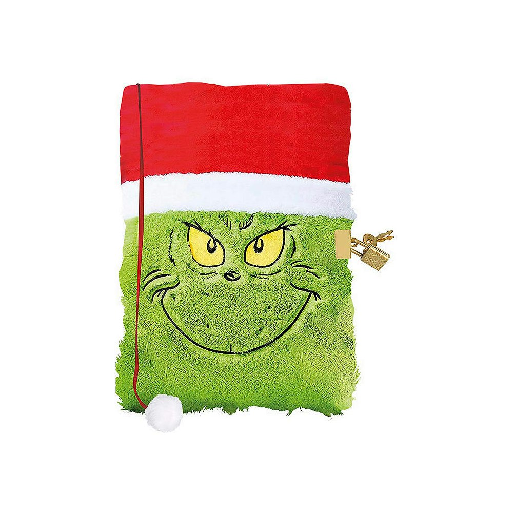 Totum Grinch Fluffy Notebook
