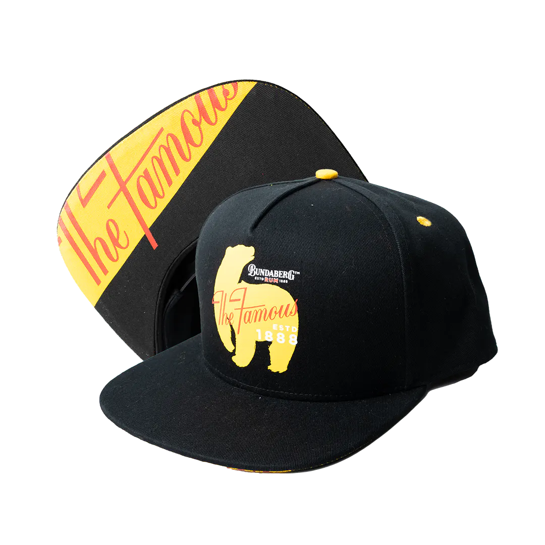 Bundy The Famous Flat Peak Cap