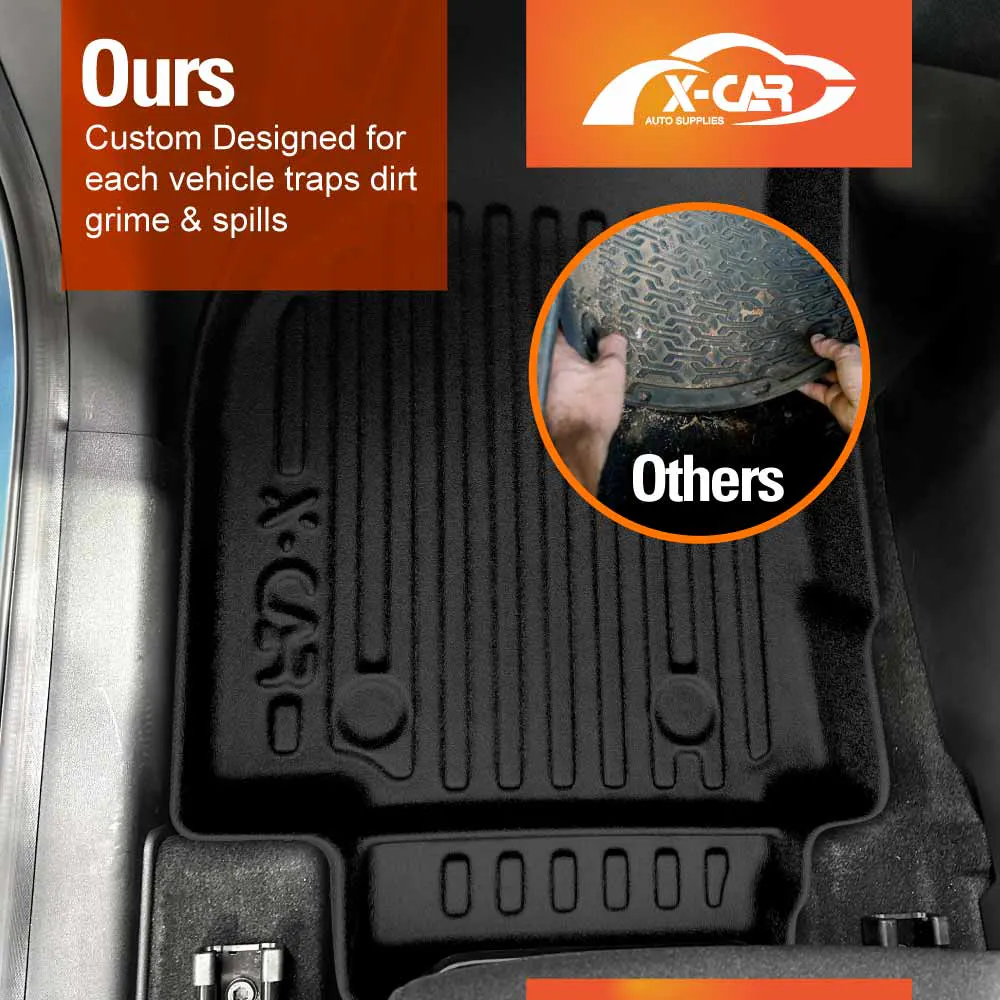 3D Floor Mats Boot Liner for Toyota Kluger 2021-Onwards All Weather Heavy Duty Cargo Car Trunk Luggage Tray