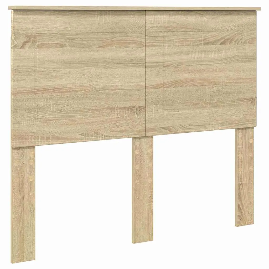 Headboard with Headboard Sonoma Oak 135 cm Engineered Wood 887651 Headboard with Headboard Sonoma Oak 135 cm Engineered Wood 887651
