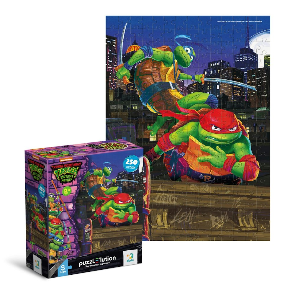 Dodo Dodo Puzzlution Tmnt Leonardo & Raphael 250-piece Jigsaw Puzzle