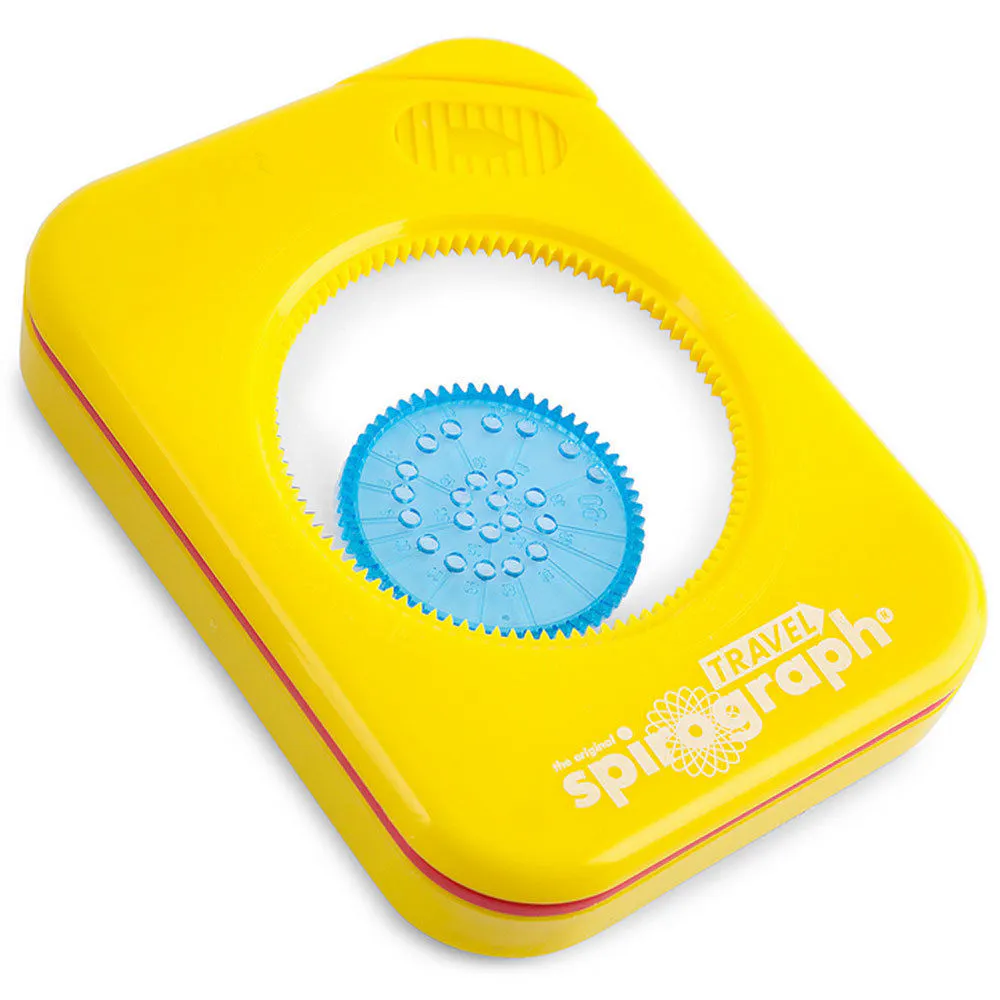 Original Spirograph 10 Piece Travel Set Draw Drawing Kids Art Design Craft