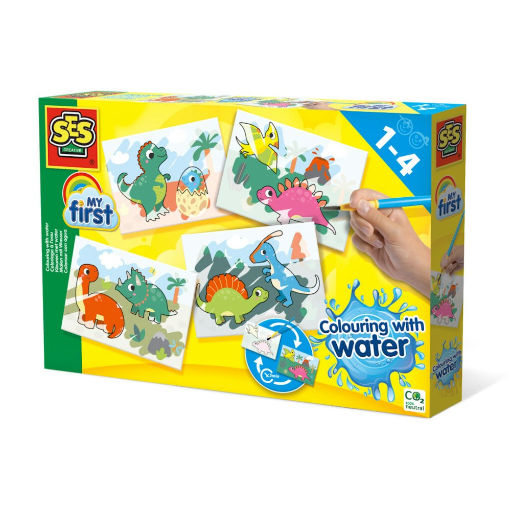 SES Creative Colouring With Water - Dinos