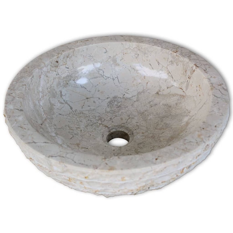 NNEVL Basin Marble 40 cm Cream image number null