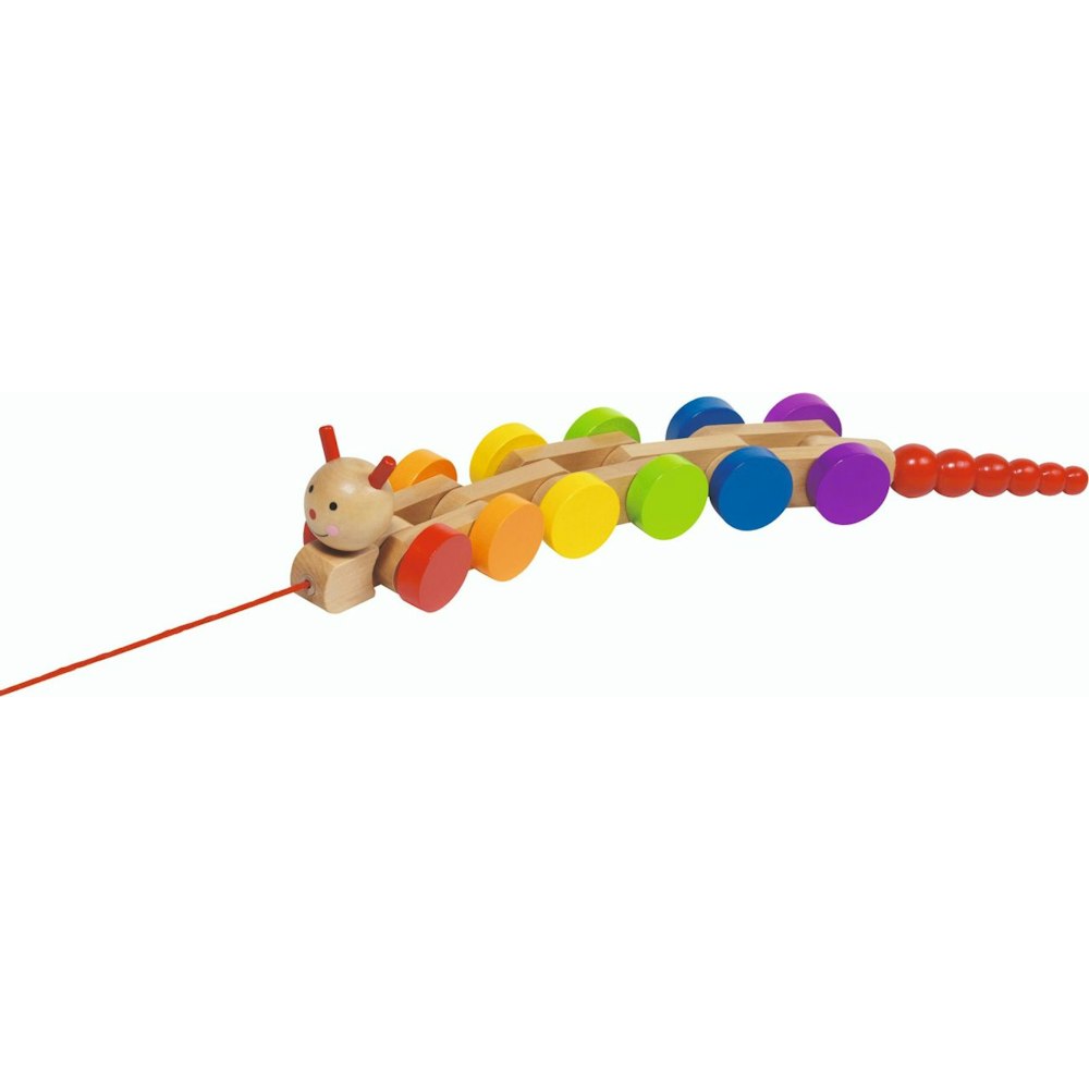 Goki Caterpillar Nila, Pull-along Animal