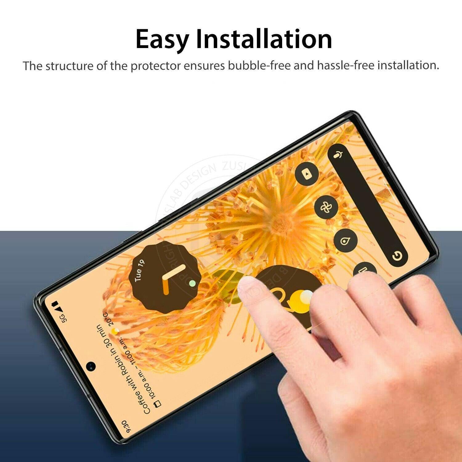 Tempered Glass Screen Protector For Google Pixel 6 Pro