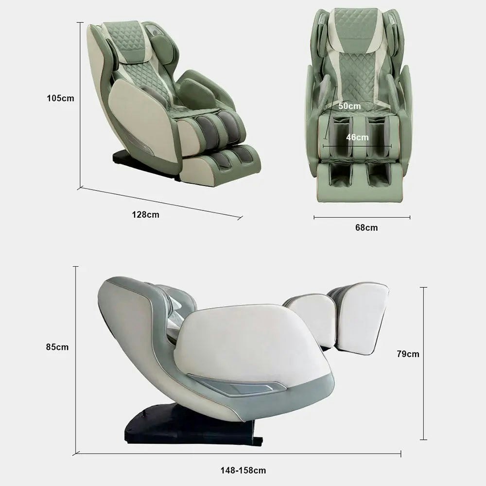Mason Taylor MC-716 SL Track Massage Chair Zero Gravity PU Leather
