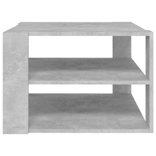 NNEVL Coffee Table Concrete Grey 60x60x40 cm Chipboard NNEVL Coffee Table Concrete Grey 60x60x40 cm Chipboard