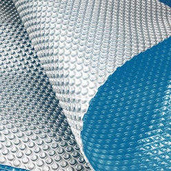 400 Micron Solar Swimming Pool Cover Silver/Blue - 7m x 4m 400 Micron Solar Swimming Pool Cover Silver/Blue - 7m x 4m