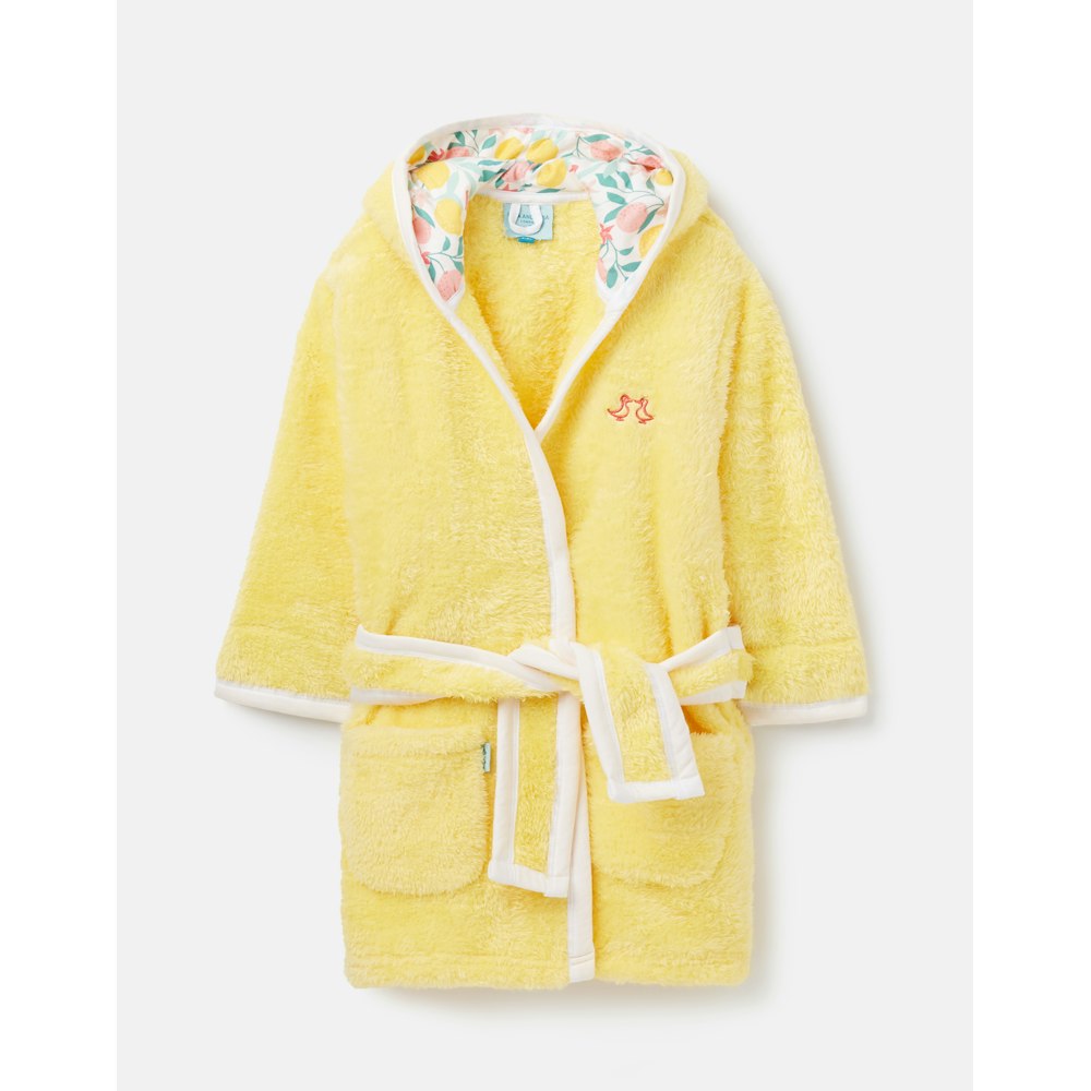 Luca and Rosa Lemon Grove Girls Dressing Gown And Jersey Pyjamas Luxury Gift Set