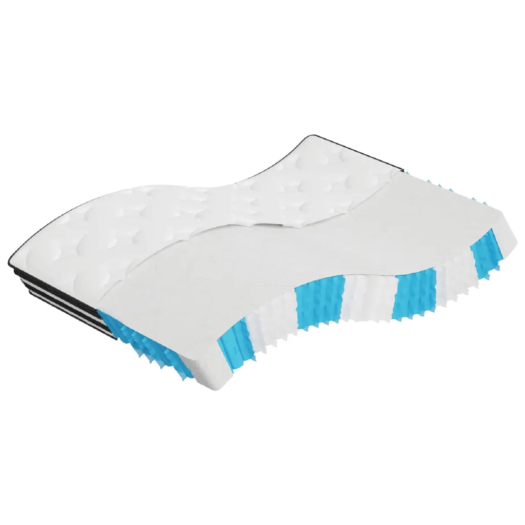 Pocket Spring Mattress Medium 137x190 cm 372918 Pocket Spring Mattress Medium 137x190 cm 372918