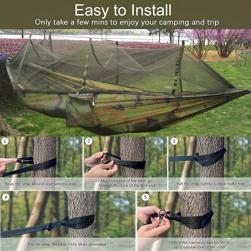 NNEOBA camouflage double hammock image number null