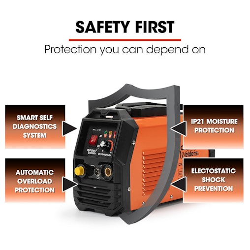 NNEMB CUT40 Mk III Portable 40A Plasma Cutter Machine-with Accessories NNEMB CUT40 Mk III Portable 40A Plasma Cutter Machine-with Accessories