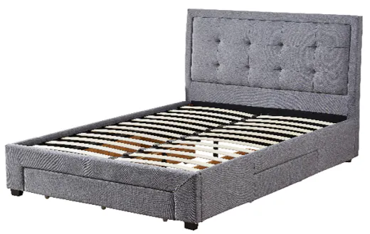 Ellie Double Bed with Drawers (YH2201) Ellie Double Bed with Drawers (YH2201)