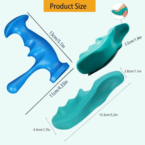 NNEOBA T-Shaped Trigger Point Massager – Manual Deep Tissue Therapy Stick (2PCS) NNEOBA T-Shaped Trigger Point Massager – Manual Deep Tissue Therapy Stick (2PCS)