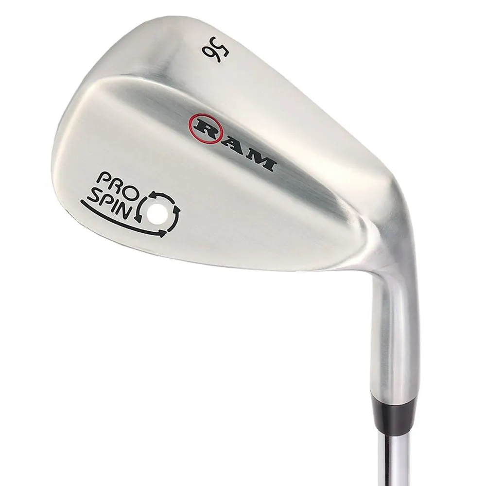 RAM Golf Pro Spin 3 Wedge Set - 52o Gap, 56o Sand, 60o Lob Wedges Men Right Hand