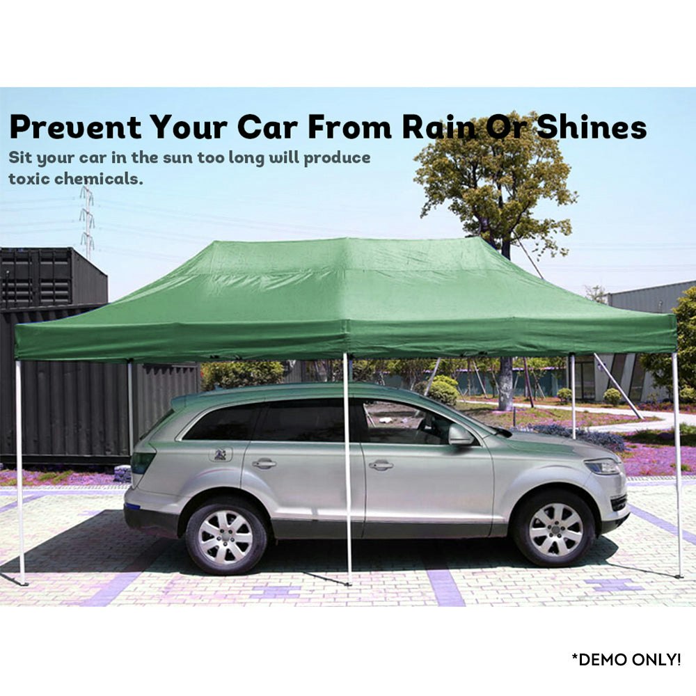 MASON TAYLOR 3x6 Gazebo Folding Marquee Tent Outdoor Picnic Camping Waterproof Shade