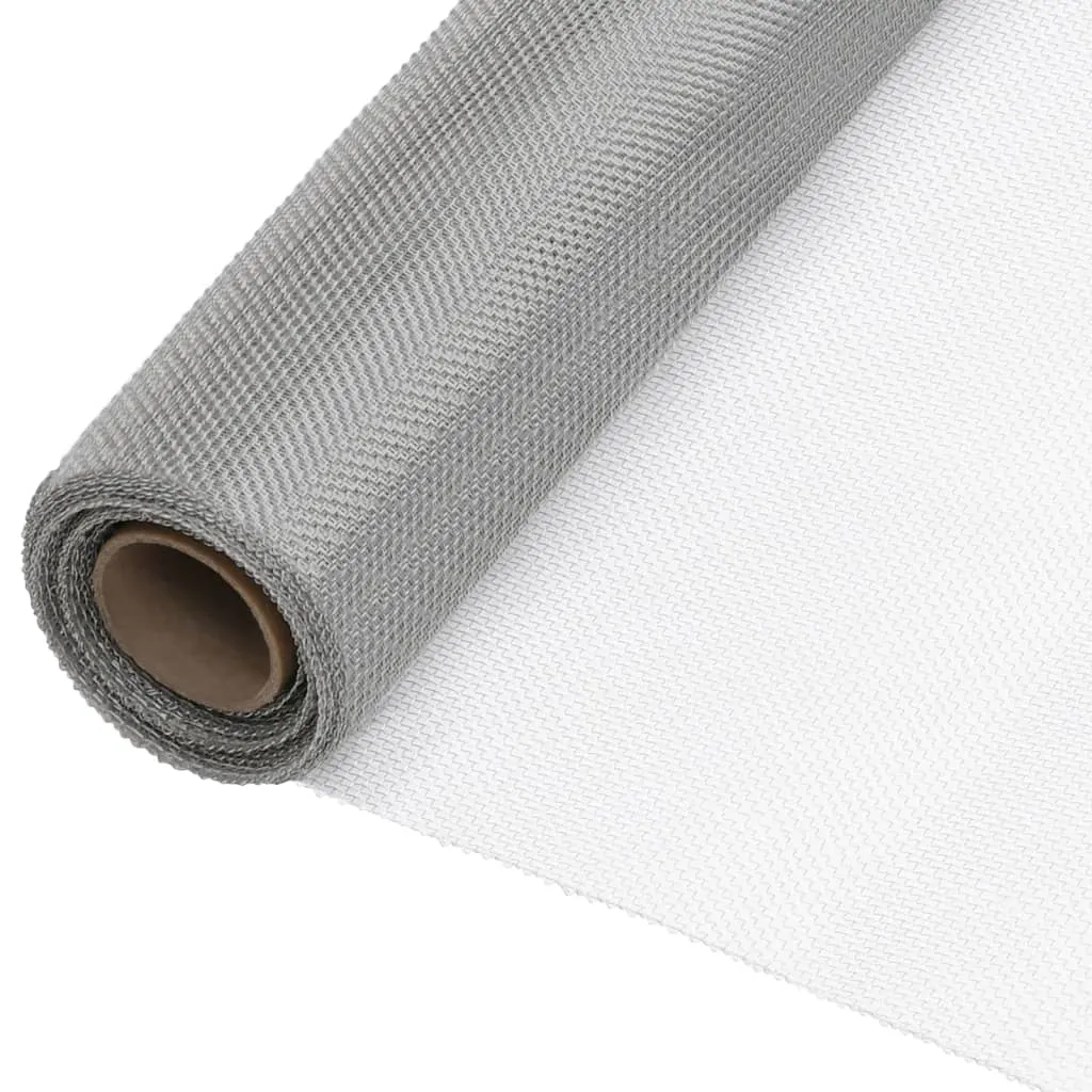 Mesh Screen Stainless Steel 80x500 cm Silver 150892 Mesh Screen Stainless Steel 80x500 cm Silver 150892