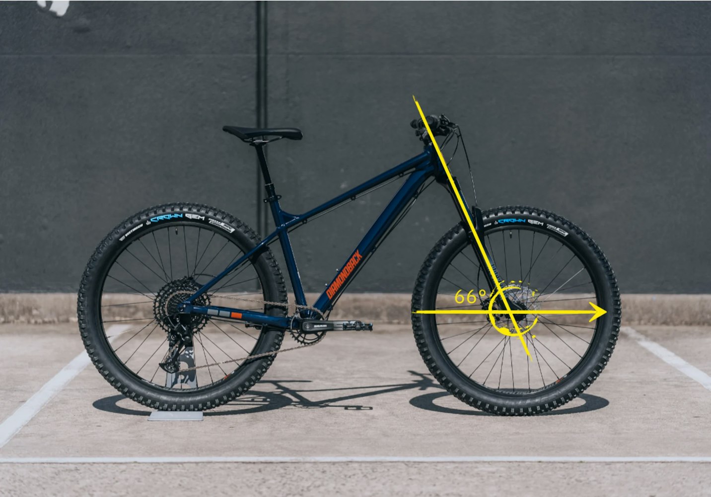 Diamond Back Sync r 27.5 Dark Blue Gloss 2023 Hardtail