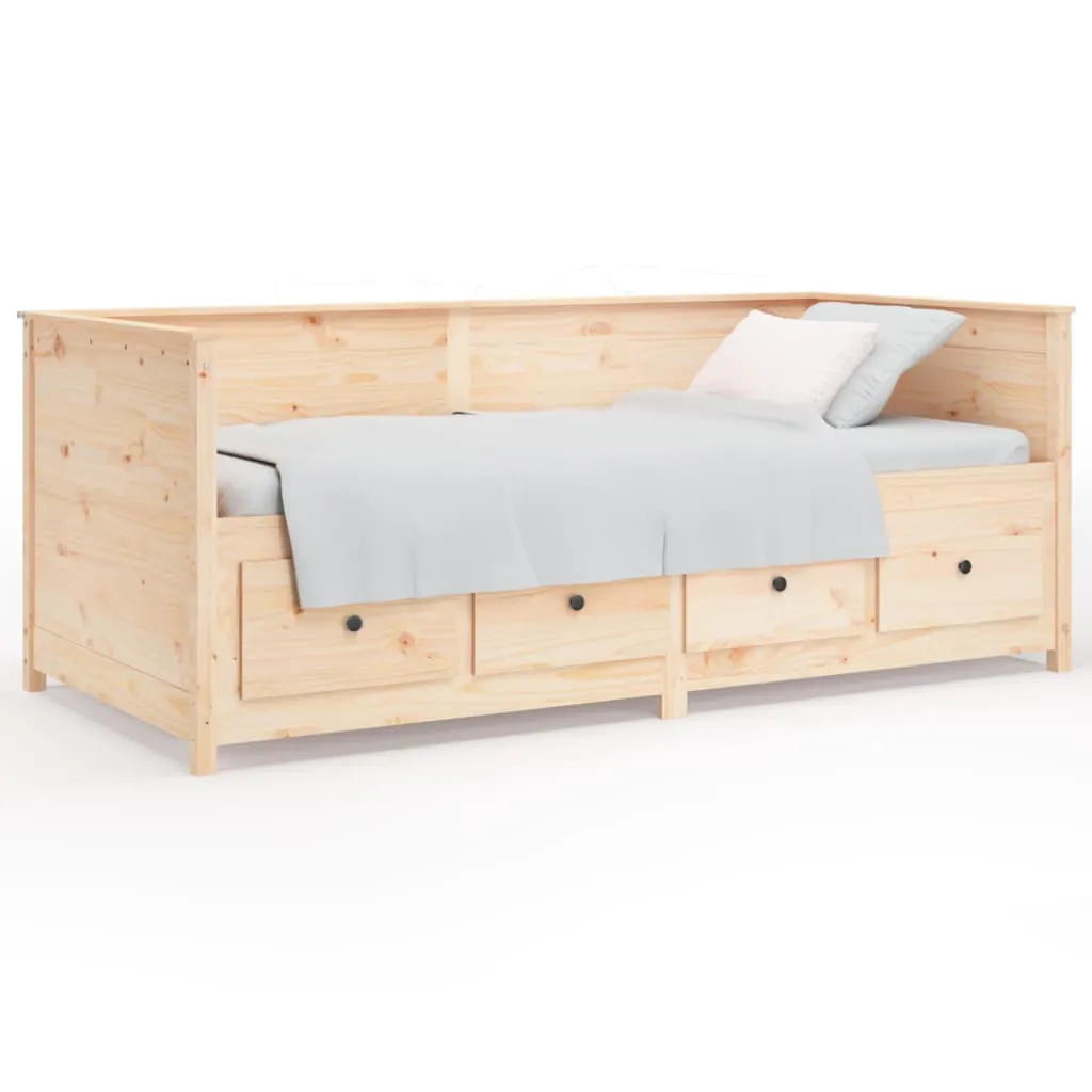 Day Bed without Mattress 80x200 cm Solid Wood Pine 820906 Day Bed without Mattress 80x200 cm Solid Wood Pine 820906