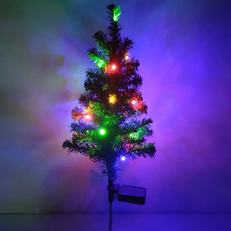 NNETM Solar Glow: Eco-Friendly Christmas Tree LED Lights image number null