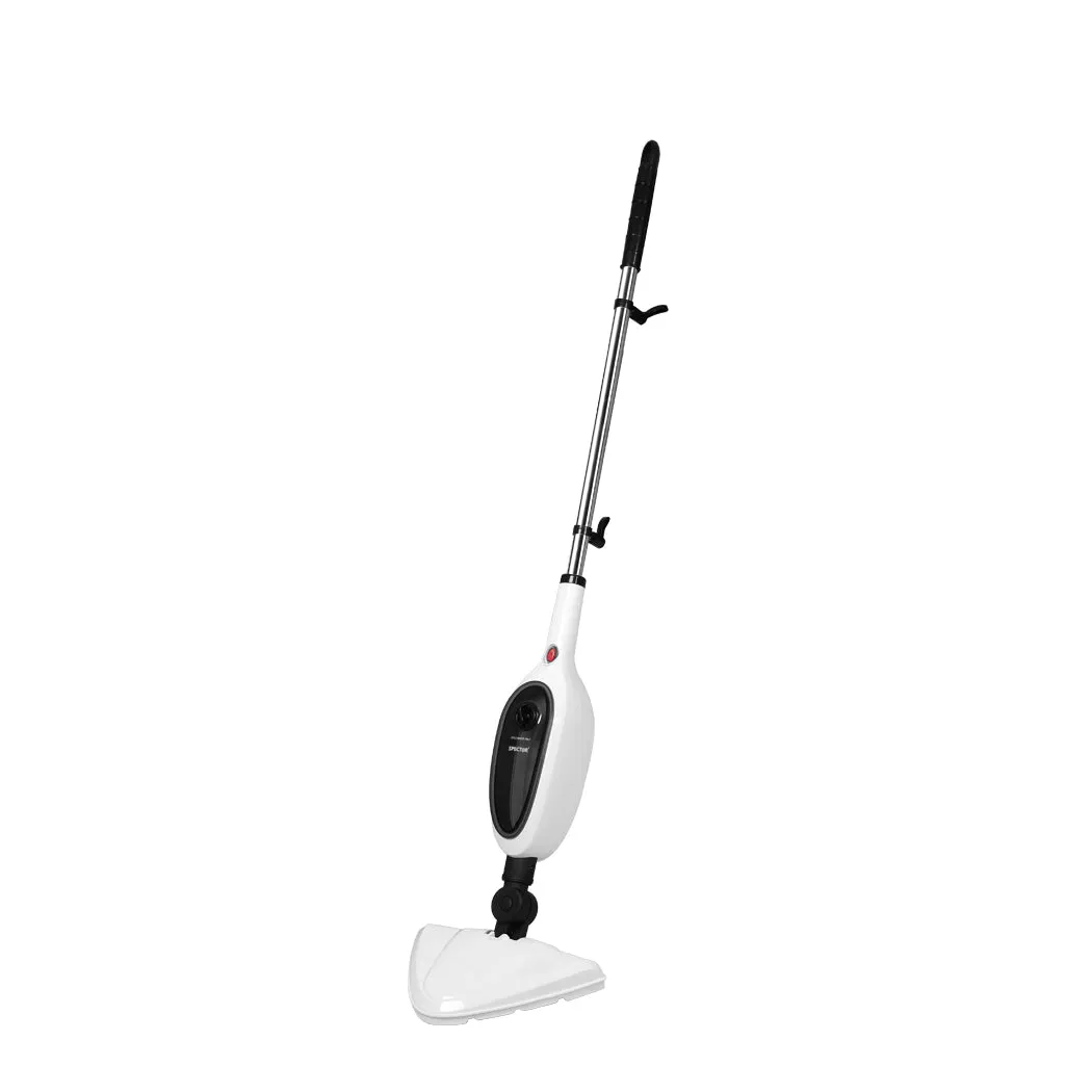 Spector 12in1 Steam Mop Handheld Cleaner Floor Carpet Window Cleaning Wash 300ML (SM2002-BK)