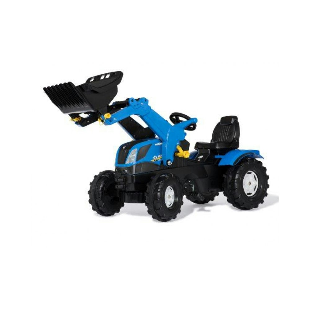 Rolly rolly farmtrac - new holland t7 tractor with frontloader (ages 3-8)