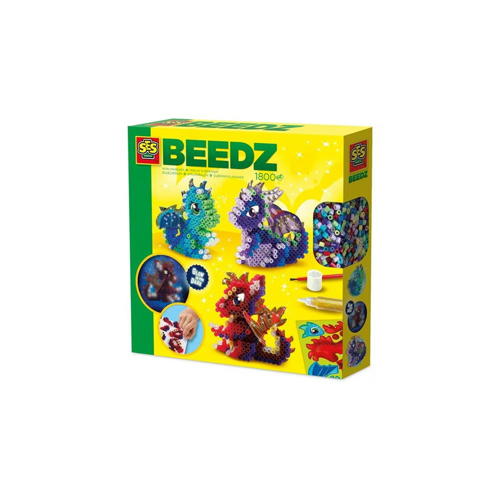 SES Creative Iron On Beads - Dragons