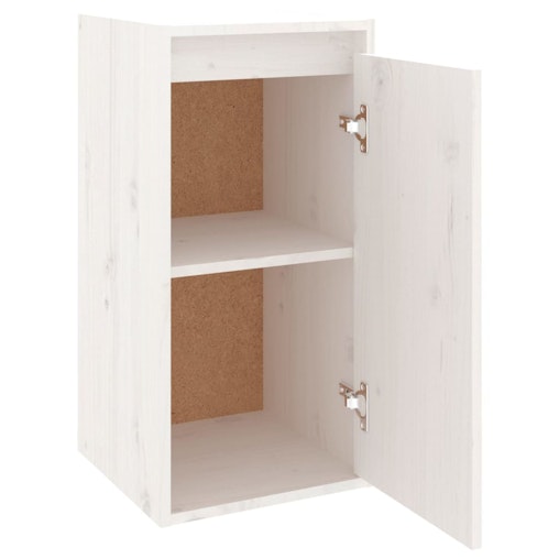 NNEVL Wall Cabinets 2 pcs White 30x30x60 cm Solid Wood Pine NNEVL Wall Cabinets 2 pcs White 30x30x60 cm Solid Wood Pine