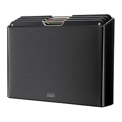 Joseph Joseph Folio 4 Piece Steel Chopping Board Set Carbon Black 60171 Joseph Joseph Folio 4 Piece Steel Chopping Board Set Carbon Black 60171