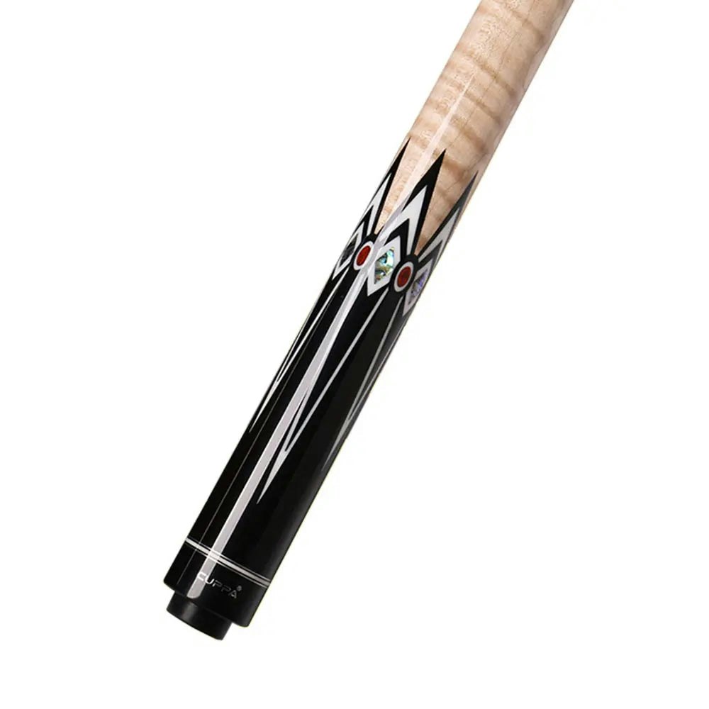 SHENGLI Two-piece Luxury Inlay Billiard Cue Stick 19oz Maple Shaft Dynamic Tip 12.5mm