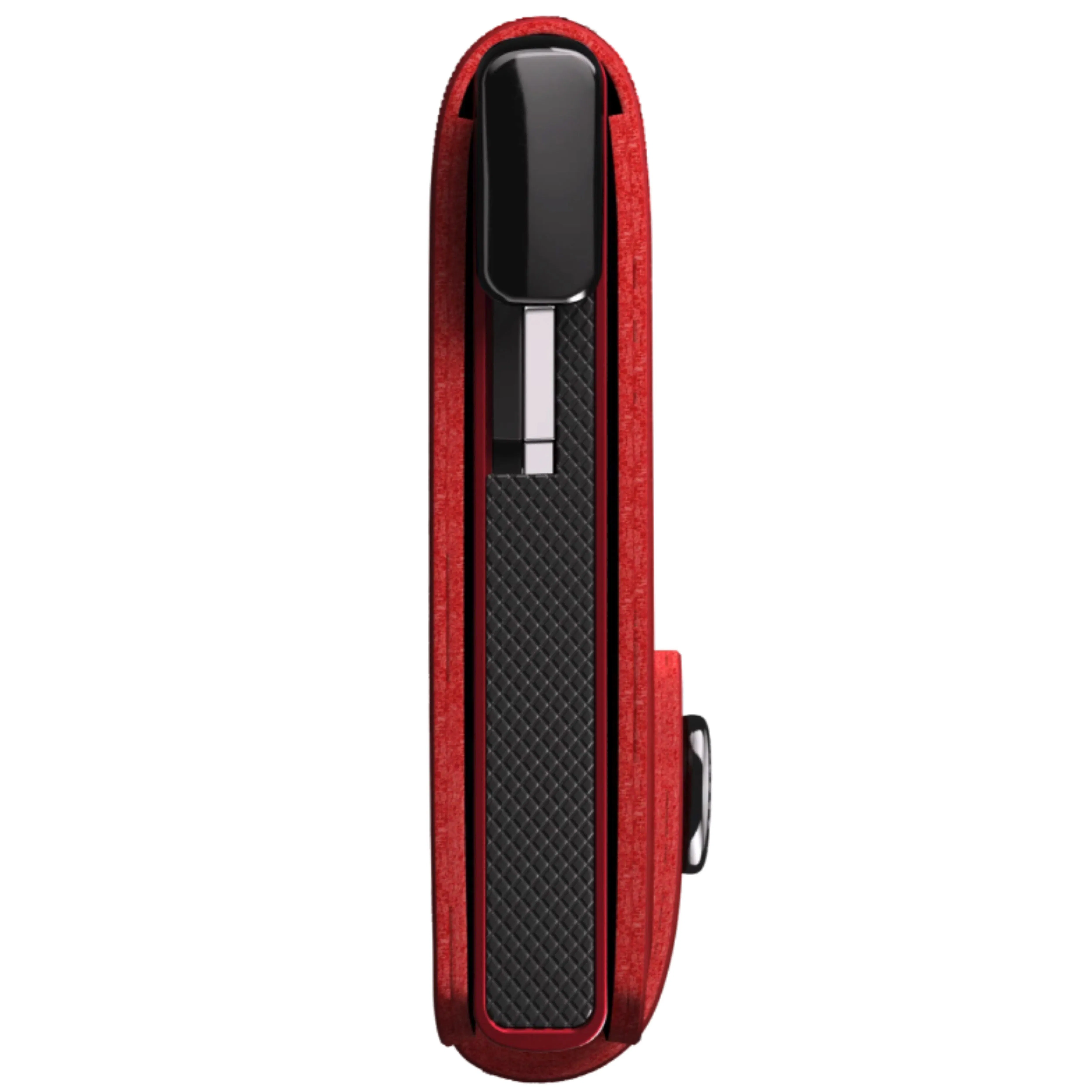 Secrid Premium+ Miniwallet Compact RFID Wallet - Emboss Diamond Red+