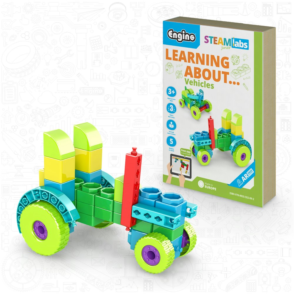 Engino Engino Steam Labs: Learning About Vehicles